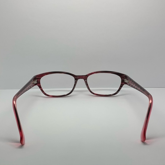 Lawrence Eyewear RDF120 Red Oval Sunglasses Frames - Picture 4 of 7
